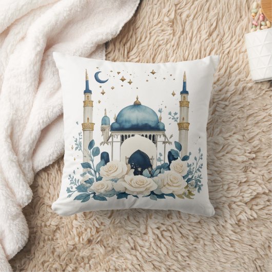 Elegant Islamic Mosque Cushion Design クッション (ブランケット)