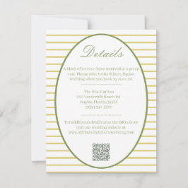 Elegant Island Citrus Details Enclosure Card ノートカード