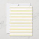 Elegant Island Citrus Details Enclosure Card ノートカード (裏面)