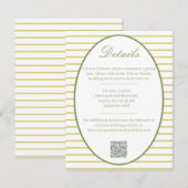 Elegant Island Citrus Details Enclosure Card ノートカード (正面/裏面)