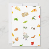 Elegant Italian Baby Shower Invitation 招待状 (裏面)