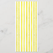 Elegant Italian Birthday  メニュー (裏面)