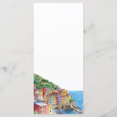 Elegant Italian Riviera Wedding メニュー (裏面)