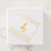 Elegant Japanese Bridal Shower フェイバータグ (箱)