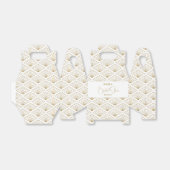 Elegant Japanese Bridal Shower フェイバーボックス (折り畳みなし)