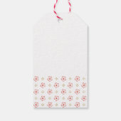 Elegant Japanese Plum Blossom  ギフトタグ (裏面)