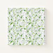 Elegant Jasmine Flower ノートブック (裏面)