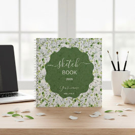 Elegant Jasmine Flower ノートブック