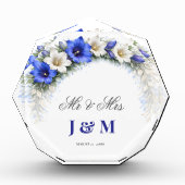 Elegant Keepsake Newlyweds Gift Bride and Groom  フォトブロック (正面)