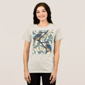 Elegant Kingfisher T-shirt トライブレンドＴシャツ (正面全面)