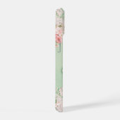 Elegant Lace and Roses Botanical Frame Phone Case iPhone 15ケース (右側面)