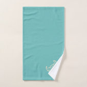 Elegant Lace Butterfly Bath Towels Set Gift バスタオルセット (ハンドタオル)