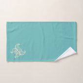 Elegant Lace Butterfly Bath Towels Set Gift バスタオルセット (ハンドタオル)