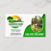 Elegant Landscaping Gardening Services 名刺 (正面)