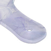 Elegant Lavender And White Paint Pattern カッティングボード (角)