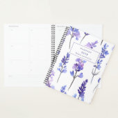 Elegant Lavender Floral 2026 Custom Planner プランナー手帳 (ディスプレー)