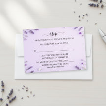Elegant Lavender Floral Garden Wedding 