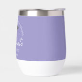 Elegant Lavender Graduation Party Personalized (左面)