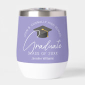 Elegant Lavender Graduation Party Personalized (正面)