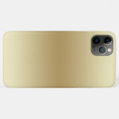Elegant Light Gold Teal Case-Mate iPhoneケース (裏面(横))