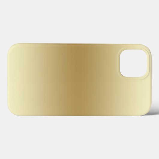 Elegant Light Gold Teal Case-Mate iPhoneケース (裏面 (横))