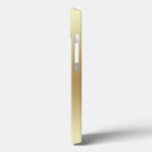 Elegant Light Gold Teal Case-Mate iPhoneケース (裏面 / 左)