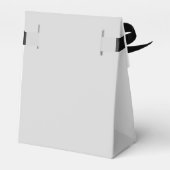 Elegant Light Gray Birthday Party Design フェイバーボックス (裏面サイド)