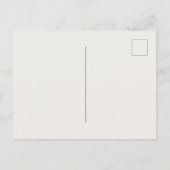 Elegant lilly vintage Congratulations ポストカード (裏面)