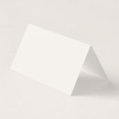 Elegant Lily Wedding Place Card (裏面)
