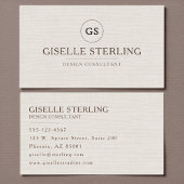 Elegant Linen 名刺