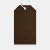 Elegant logo personalized cheers wine bottle ギフトタグ (裏面)