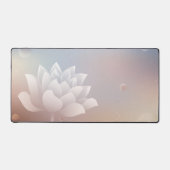 Elegant Lotus Bloom Desk Mat デスクマット (正面)