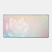 Elegant Lotus Bloom Desk Mat デスクマット (正面)