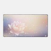 Elegant Lotus Bloom Desk Mat デスクマット (正面)
