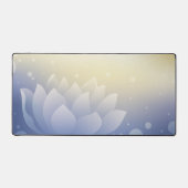 Elegant Lotus Bloom Desk Mat  デスクマット (正面)