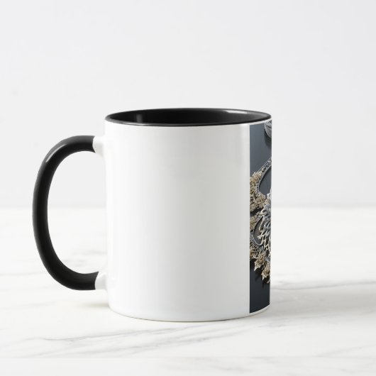 Elegant Lotus Brand Logo Mug マグカップ (左)