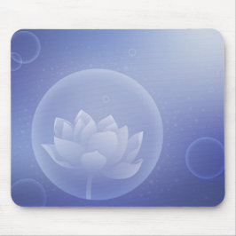 Elegant Lotus Flower Mouse Pad マウスパッド