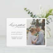 Elegant Love is Patient But We Are Not Elopement 案内状 (スタンド正面)