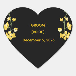 Elegant Luxury Envelope Seal Template ハートシール