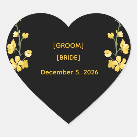 Elegant Luxury Envelope Seal Template ハートシール (正面)