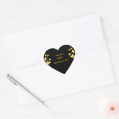 Elegant Luxury Envelope Seal Template ハートシール (封筒)