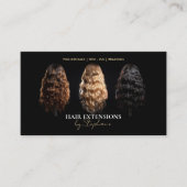 Elegant Luxury Hair Extensions Wig Installs Photo 名刺 (正面)