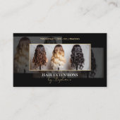 Elegant Luxury Hair Extensions Wig Installs Photo 名刺 (正面)