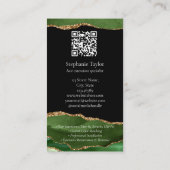 Elegant Luxury Hair Stylist Extensions Wigs  Photo 名刺 (裏面)