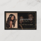 Elegant Luxury Hair Stylist Extensions Wigs  Photo 名刺 (正面)