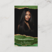 Elegant Luxury Hair Stylist Extensions Wigs  Photo 名刺 (正面)