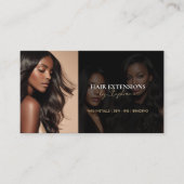 Elegant Luxury Hair Stylist Extensions Wigs  Photo 名刺 (正面)