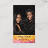 Elegant Luxury Hair Stylist Extensions Wigs  Photo 名刺 (正面)