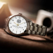 Elegant Luxury  monogram initials names 腕時計