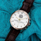 Elegant Luxury  monogram initials names 腕時計